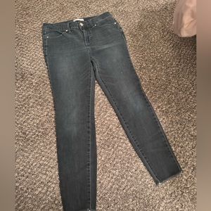 Lauren Conrad super skinny dark denim